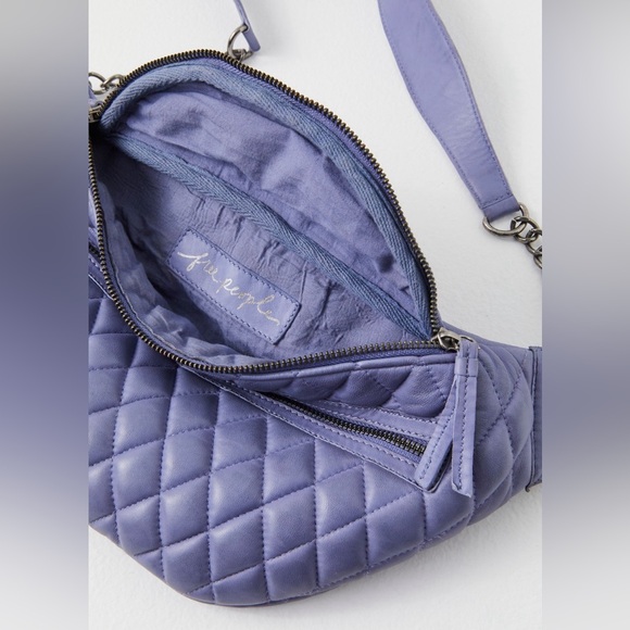 Free People Quin Quilted Sling in Wisteria Haze NWT - Picture 5 of 10